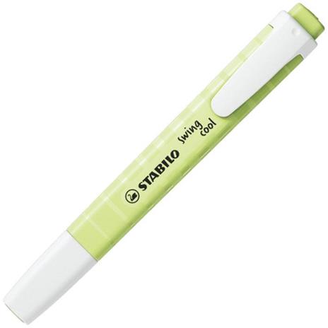 Evidenziatore - STABILO swing cool Pastel - Lime - 2