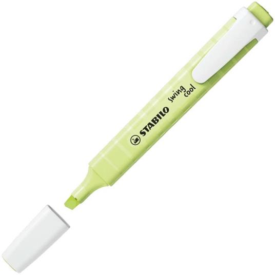 Evidenziatore - STABILO swing cool Pastel - Lime - 4