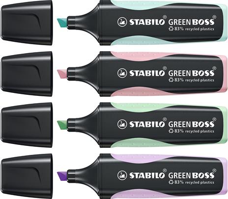 Evidenziatore Ecosostenibile - STABILO GREEN BOSS Pastel - 83