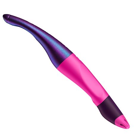 Penna roller STABILO EASYoriginal Holograph per mancini Magenta. Con 1 ricarica blu - 2