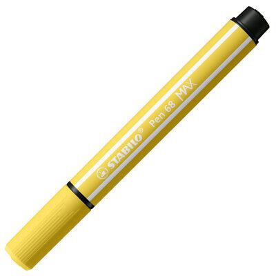 Pennarello Premium a tratto doppio (1 + 5 mm) - STABILO Pen 68 MAX - Giallo  - STABILO - Cartoleria e scuola