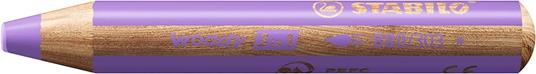 Matita colorata Multi-Funzione - STABILO woody 3 in 1 - Viola pastello