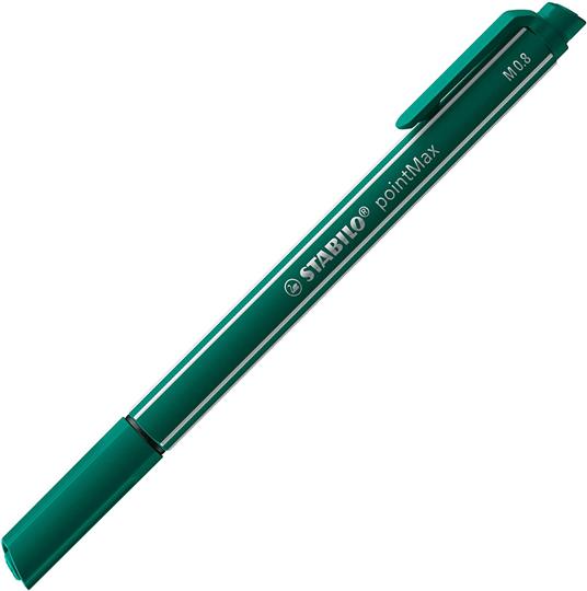 Fineliner Premium - STABILO pointMax - Astuccio da 18 - Colori assortiti -  STABILO - Cartoleria e scuola