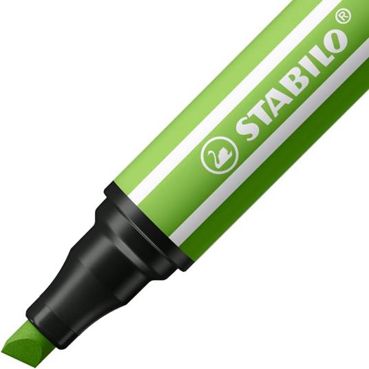 Pennarello Premium a tratto doppio (1 + 5 mm) - STABILO Pen 68 MAX - ARTY - Astuccio da 18 - Colori assortiti - 3