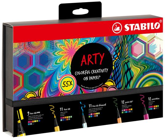 Set Creativo STABILO ARTY Creative Set Cofanetto