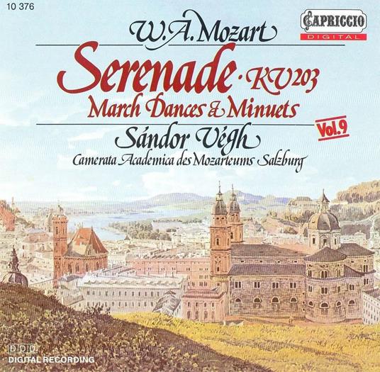 Divertimenti vol.9 - CD Audio di Wolfgang Amadeus Mozart,Sandor Vegh