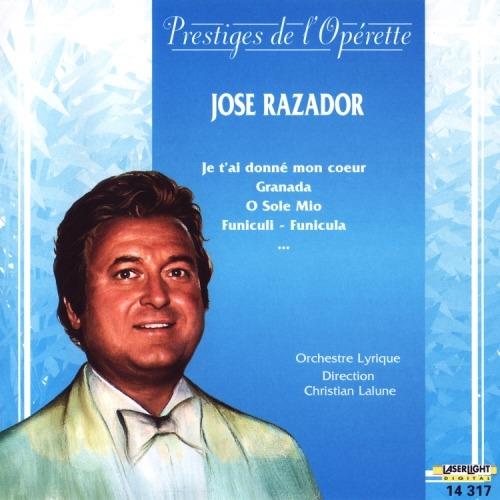 Jose Razador: Operettes Et Chansons - CD Audio