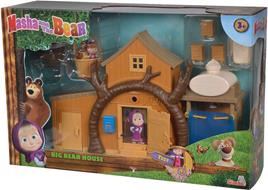 Masha Playset, la Grande Casa di Orso, inclusi Masha e Orso ed accessori -  Simba Toys - Cartoons - Giocattoli | IBS
