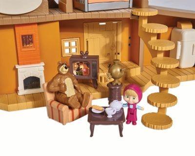 Masha Playset, la Grande Casa di Orso, inclusi Masha e Orso ed accessori -  Simba Toys - Cartoons - Giocattoli | IBS