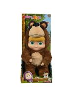 Masha Bambola cm.25 2 in 1 con costume Orso