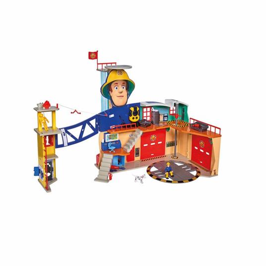 Sam Il Pompiere: Mega Quartier Generale Incluso Personaggio Sam - Simba  Toys - Cartoons - Giocattoli | IBS
