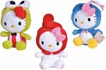 Hello Kitty Peluche Mascherato Cm.30 Assortimento