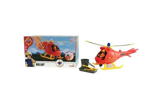 Sam Il Pompiere: Elicottero Wallaby Con Personaggio Tom - Smoby - Cartoons  - Giocattoli | IBS