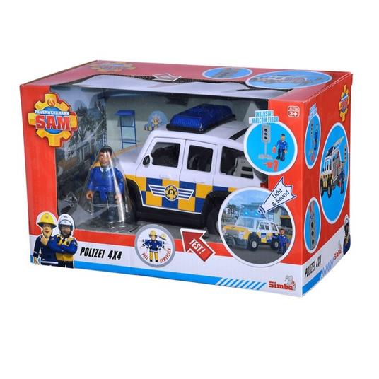 Sam Il Pompiere Auto Police Cm.19 Con Personaggio Malcolm - Smoby -  Cartoons - Giocattoli | IBS