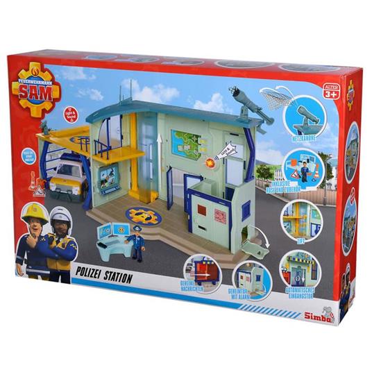 Simba Toys Stazione di Polizia Giocattolo con Pompiere Sam - Simba -  Personaggi - Giocattoli | IBS