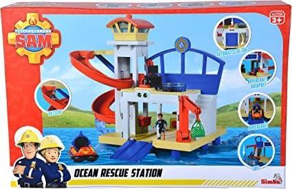 SIMBA - Sam il Pompiere Ocean Rescue Station - 9252518038 - Simba Toys -  Piste - Giocattoli | IBS