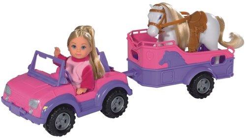 Evi Love con Jeep, rimorchio e pony - 3