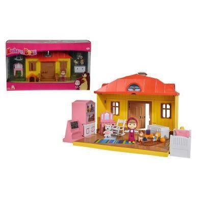 Masha E Orso - Playset Casa Orso Richiudibile Con Personaggi Masha E Orso  Ed Accessori