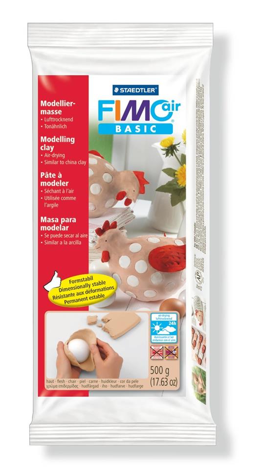 Staedtler FIMO basic 8100 Argilla da modellare Beige 500 g 1 pezzo(i)