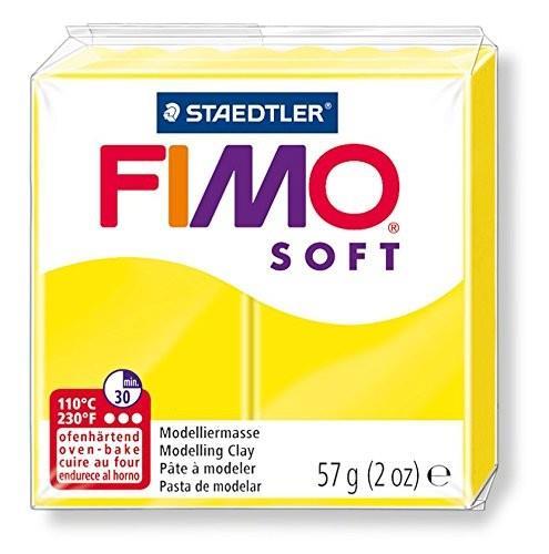 Panetto fimo soft giallo limone 10 - 2