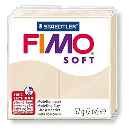 panetto fimo soft 57 grammi sahara 70