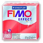 Fimo Effect Rosso Traslucido 57g Pasta Modellabile Hobby Scuola Arte Decoupage