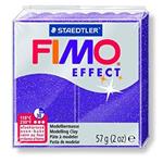 Fimo Effect Lilla Glitter 57g Pasta Modellabile Hobby Scuola Arte Decoupage