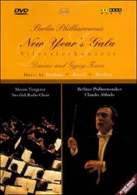 New Year's Gala 1996. Dances and Gypsy Tunes. Brahms, Ravel, Berlioz. (DVD) - DVD di Hector Berlioz,Maxim Vengerov,Claudio Abbado,Berliner Philharmoniker,Freiburger Domsingknaben,Swedish Radio Choir