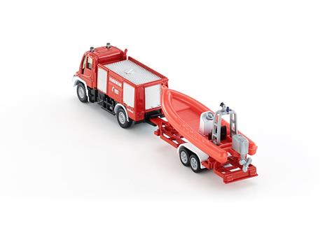 Die Cast Unimog Pompieri con barca (1636) - 4