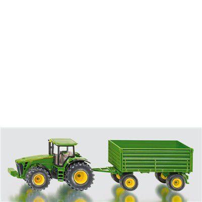 Die Cast trattore John Deere + rimorchio - 2