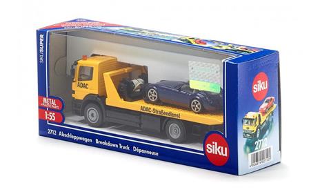 Macchinina D/C Camion Soccorso + Auto 1:55 Siku - 2