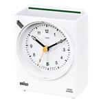Braun BNC 004 Quartz table clock Bianco Rettangolare