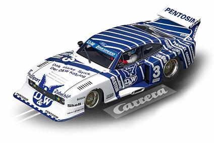 Carrera Slot. Ford Capri Zakspeed Turbo D&W-Zakspeed Team, No.3 Digital 132 Cars