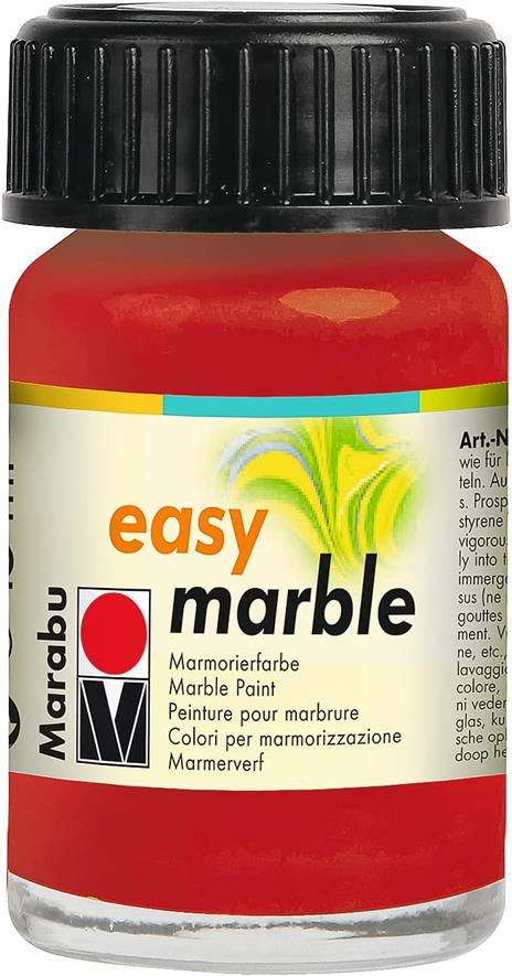 Marabu Colori Per Marmorizzazione Easy Marble15 ml. - Verde Brillante - 6