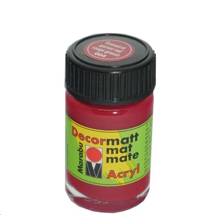 Decormatt Acryl 15 Ml Rosso Granata