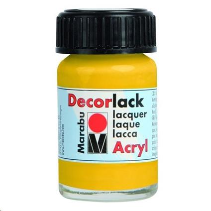 Marabu Decorlack 15 Ml Giallo Medio