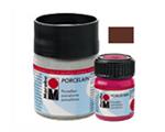 Colore Per Porcellana Marabu 15ml. 295 Cacao