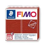 Staedtler- Fimo Leather-Effect Pasta per Modellare in Forno, Colore ruggine, 57 g, 8010-749