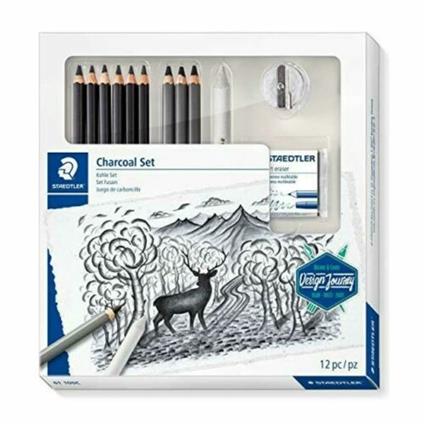 Set Disegno Black E White Set 17 Pz Staedtler 61 149C