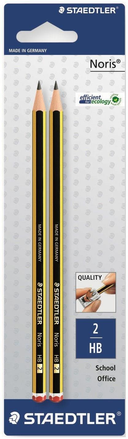 2 matite grafite esagonali Noris 2 - HB - Staedtler - Cartoleria e scuola |  IBS