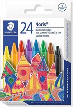 Pastelli a cera Staedtler Noris Club. Astuccio 24 colori