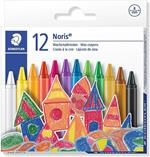 Pastelli a cera Staedtler Noris Club. Astuccio 12 colori