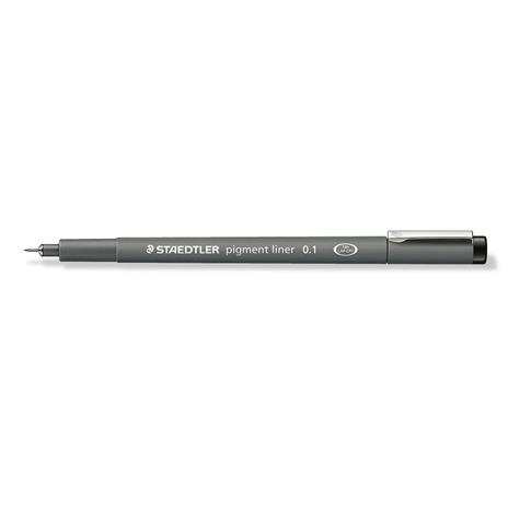 Pennarelli fineliner Staedlter Pigment liner. Staedtler Box con 6 pennerelli a tratti assortiti - 4