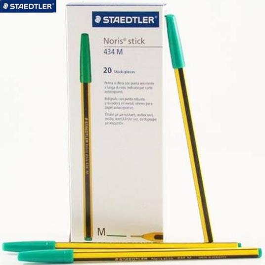 Penna biro noris stick 434 verde (20)
