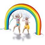 Happy People Irrigatore Gonfiabile Arcobaleno 216x46x153 cm