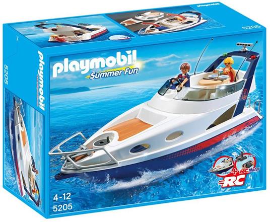 Playmobil Summer fun. Yacht fuoribordo (5205) - 2