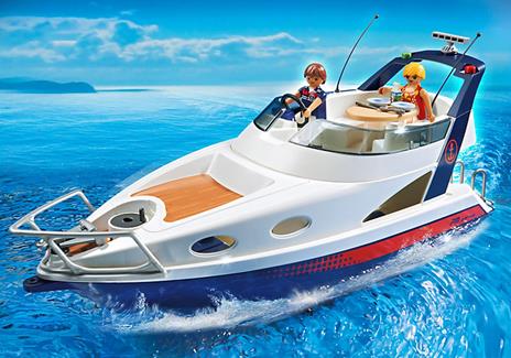 Playmobil Summer fun. Yacht fuoribordo (5205) - 4