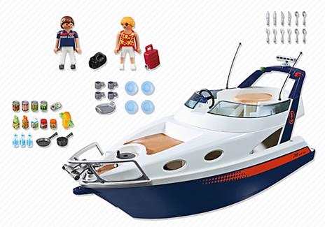 Playmobil Summer fun. Yacht fuoribordo (5205) - 5