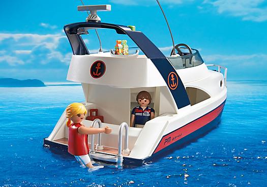 Playmobil Summer fun. Yacht fuoribordo (5205) - 7