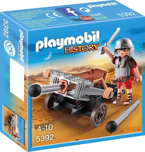 Playmobil History (5392). Centurione con Balestra